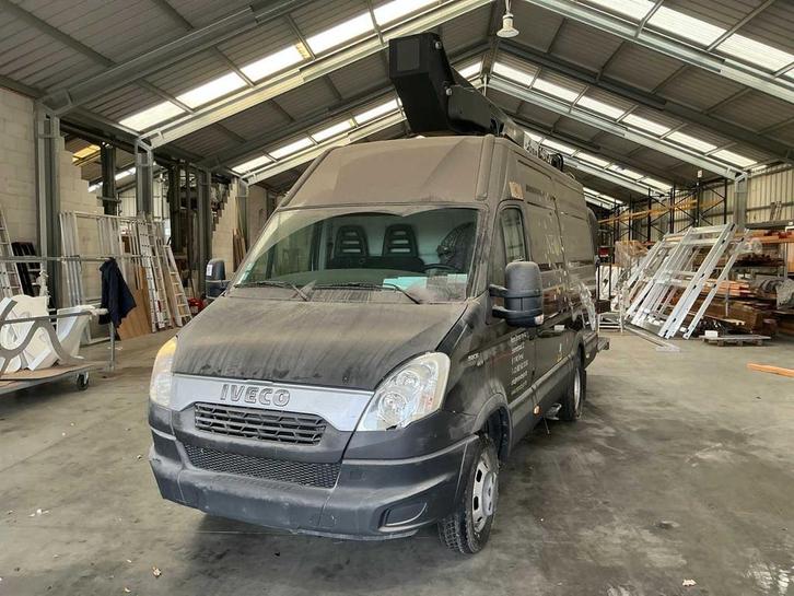 2014 Iveco 50C15 Telescoophoogtewerker, Auto's, Overige Auto's, Bedrijf, Overige brandstoffen, Overige carrosserie, Handgeschakeld