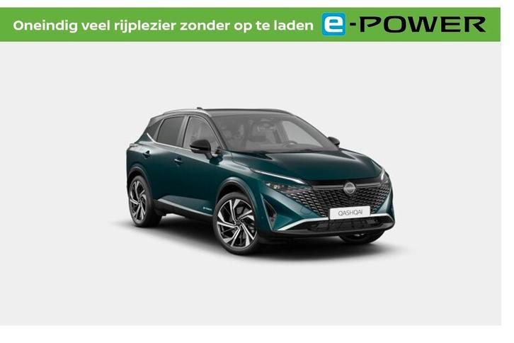 Nissan QASHQAI E-Power Tekna Plus + Two Tone (automaat), Auto's, Nissan, Bedrijf, Te koop, Qashqai, 360° camera, Achteruitrijcamera