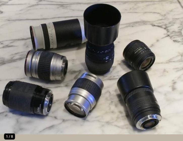 Objectifs 7 Sigma 3X, Cosina 2X, Vivitar 2X pour Minolta AF, Collections, Appareils photo & Matériel cinématographique, Lentille ou Lentilles