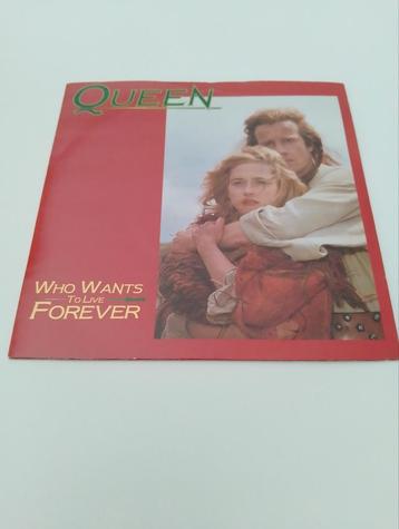 Queen - Who wants to live forever (UK) beschikbaar voor biedingen