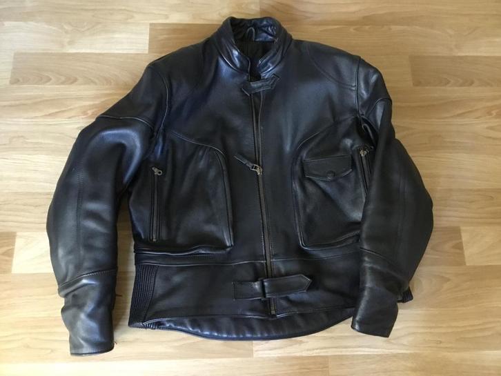 Motorjack.  Leer.   Triumph., Motos, Vêtements | Vêtements de moto, Manteau | cuir, Hommes, Seconde main, Enlèvement