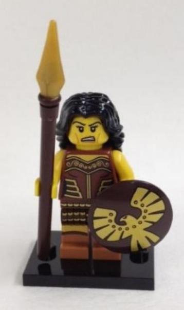 Lego Warrior Woman, Series 10, Minifigure Stand and Accessor beschikbaar voor biedingen