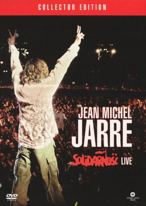 JEAN MICHEL JARRE - CD + DVD - SOLIDARNOSC LIVE IN GDANSK, Cd's en Dvd's, Dvd's | Muziek en Concerten, Zo goed als nieuw, Muziek en Concerten
