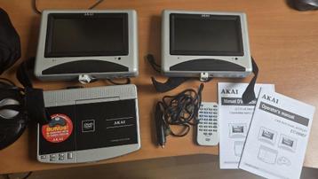 Akai DVD Speler draagbaar of voor in auto beschikbaar voor biedingen