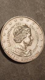 🇬🇧British ,5 Euro2002 Elizabeth(fantasy coin)zilver, Monnaie en vrac, Argent, 5 euros, Autres pays