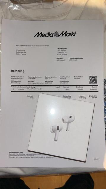 apple airpods pro (sec gen), Télécoms, Enlèvement ou Envoi