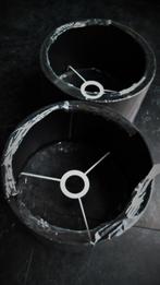 Lampenkappen (2)zwart-25cm-NIEUW-prijs per stuk, Huis en Inrichting, Lampen | Lampenkappen, Ophalen of Verzenden, Nieuw, Zwart