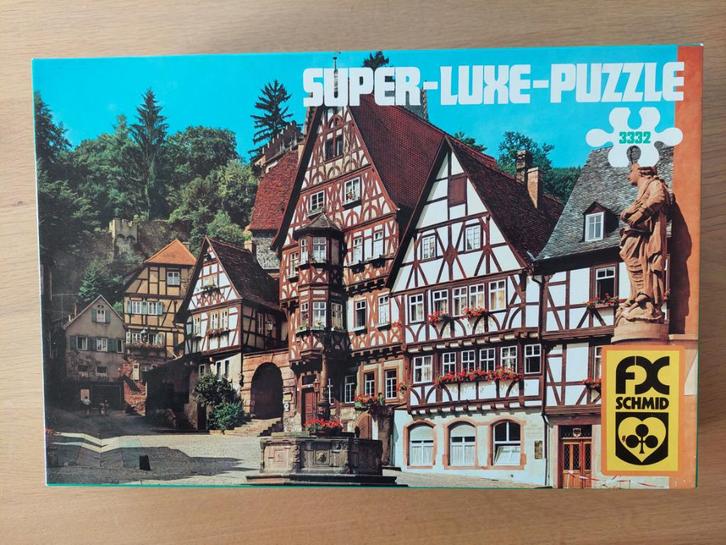 puzzel 3332 st - FX Schmid - Miltenberg/Main, Hobby en Vrije tijd, Denksport en Puzzels, Zo goed als nieuw, Legpuzzel, Meer dan 1500 stukjes