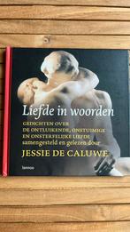 Jessie De Caluwe - Liefde in woorden (met cd), Boeken, Gedichten en Poëzie, Ophalen of Verzenden, Zo goed als nieuw