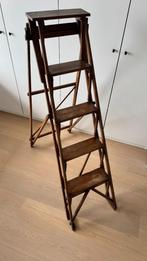 Vintage houten trapje, Ophalen, Gebruikt