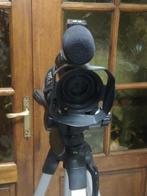 Camera caméscope avec pied, TV, Hi-fi & Vidéo, Caméscopes numériques, Comme neuf, Autres marques, 8 à 20x, Full HD