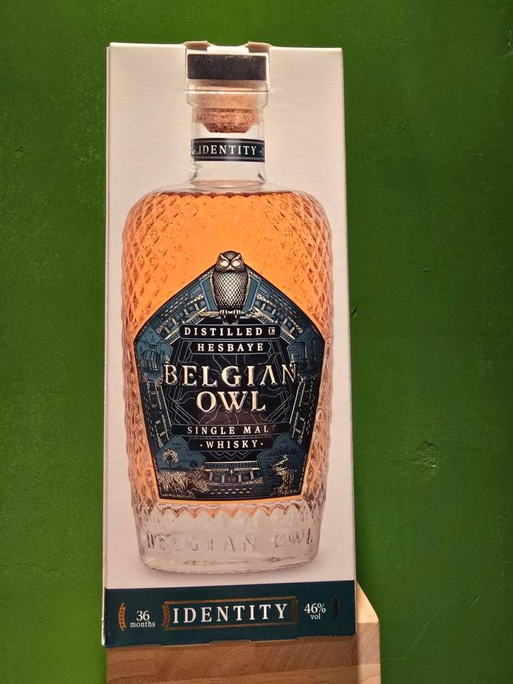 Belgian owl Identity, Verzamelen, Wijnen, Ophalen of Verzenden