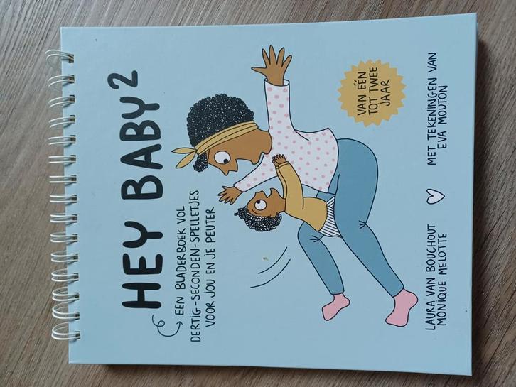 Laura Van Bouchout - Hey Baby: van één tot twee jaar, Boeken, Kinderboeken | Baby's en Peuters, Zo goed als nieuw, Ophalen
