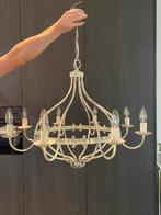 Ivoorkleurige luster in perfecte staat, Huis en Inrichting, Lampen | Kroonluchters, Ophalen, Zo goed als nieuw