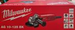 Milwaukee slijpmachine 125 op netstroom, Ophalen
