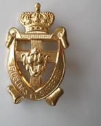 plaque de chapeau dorée du bataillon de libération (officier, Emblème ou Badge, Armée de terre, Enlèvement ou Envoi