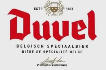Reclamebord vintage Duvel - mancave poolhouse nieuw beschikbaar voor biedingen