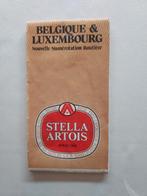 oude landkaart van Belgie, uitgegeven door stella artois, Antiek en Kunst, Verzenden