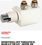 Radiator kraan badkamer Honeywell therafix set, Doe-het-zelf en Bouw, Sanitair, Ophalen, Nieuw