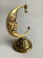 zeldzame art nouveau bronzen halve maan zakhorlogehouder, Bronze, Enlèvement ou Envoi