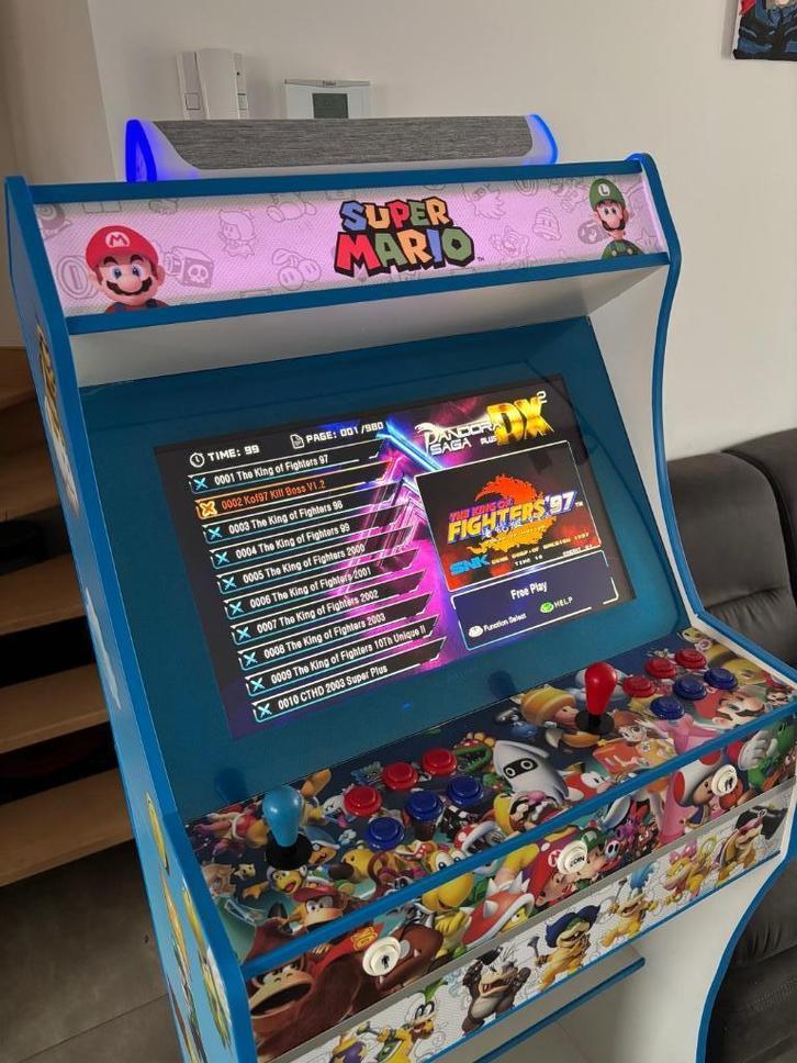 Borne d’arcade 10.000 jeux, Consoles de jeu & Jeux vidéo, Jeux | PC, Comme neuf, Plateforme, 1 joueur, Enlèvement