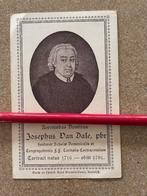 BP EH JOSEPH VAN DALE  STICHTER "BROEDERS VAN DALE" KORTRIJK, Verzamelen, Bidprentjes en Rouwkaarten, Ophalen of Verzenden, Bidprentje