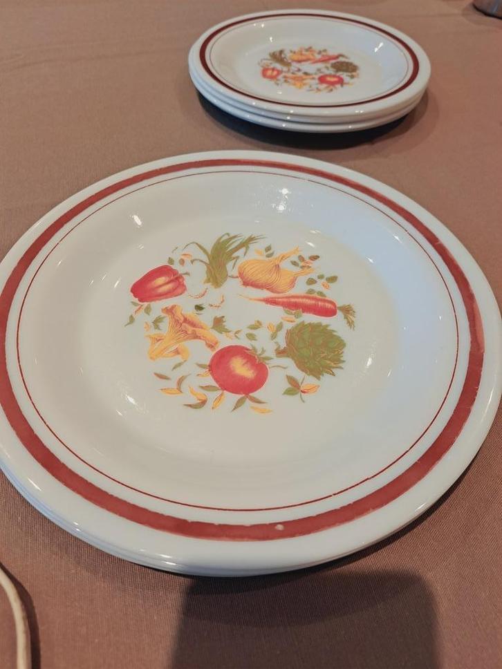 Arcopal servies legumes/Florine/scania, Huis en Inrichting, Keuken | Servies, Zo goed als nieuw, Kop(pen) en/of Schotel(s), Overige stijlen