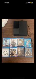 Playstation 4 met 8 spellen, Consoles de jeu & Jeux vidéo, Consoles de jeu | Sony PlayStation 4, Comme neuf, Enlèvement