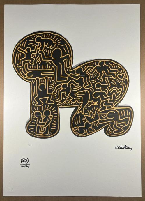 Keith Haring, Antiek en Kunst, Kunst | Litho's en Zeefdrukken, Ophalen of Verzenden