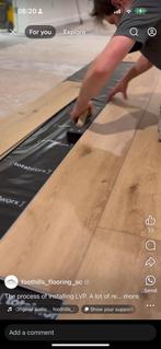 Parket laminaatvloer maken, Doe-het-zelf en Bouw, Hout en Planken, Ophalen of Verzenden