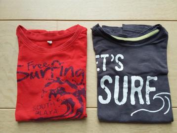 Tshirts garçon taille 6 ans / 116 manches courtes beschikbaar voor biedingen