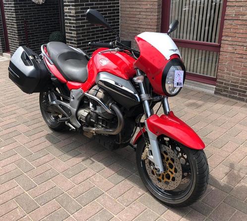 Moto Guzzi 1100 Breva rood, Motoren, Motoren | Moto Guzzi, Particulier, Sport, Ophalen