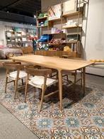Design eettafel in eik - 200x90, Ophalen, Eikenhout, 50 tot 100 cm, Zo goed als nieuw