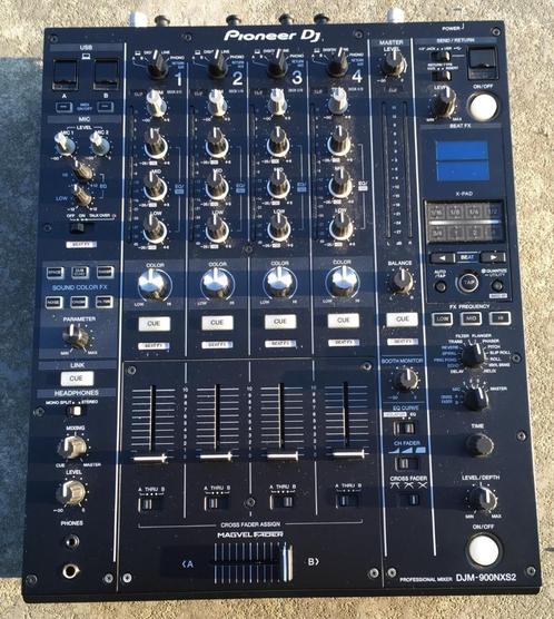 1 prachtige Pioneer DJM 900 Nexus 2 mixer - mengpaneel 1695, Muziek en Instrumenten, Mengpanelen, Zo goed als nieuw, Minder dan 5 kanalen