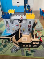 Piratenschip en ridderkasteel, Ophalen, Gebruikt