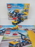 Lego Creator - Transport de voitures - 31033, Enfants & Bébés, Comme neuf, Ensemble complet, Lego, Enlèvement ou Envoi