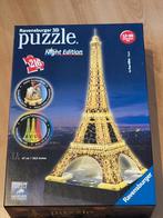 Puzzle 3D tour Eiffel illuminé - Ravensburger, Enlèvement, Moins de 500 pièces, Utilisé, Puzzle