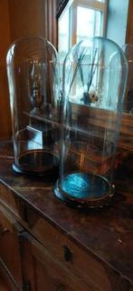 Oude glazen stolpen, Maison & Meubles, Accessoires pour la Maison | Cloches, Enlèvement
