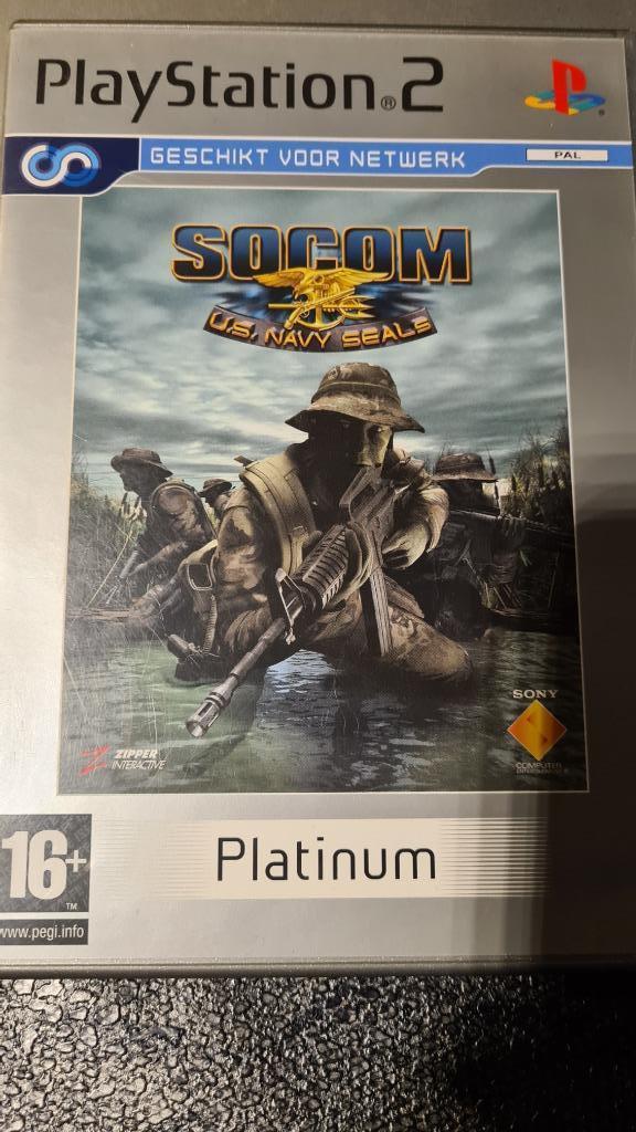 Socom US Navy Seals Playstation 2, Games en Spelcomputers, Games | Sony PlayStation 2, Gebruikt, Ophalen of Verzenden
