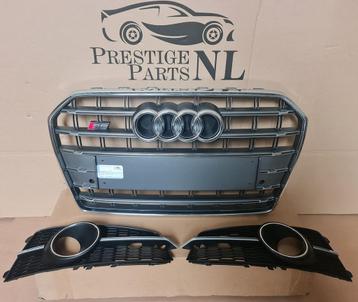 AUDI A6 C7 4G FACELIFT S6 Grill + Roosters ACC bj.2014-2018, Enlèvement ou Envoi, Utilisé, Avant, Pare-chocs