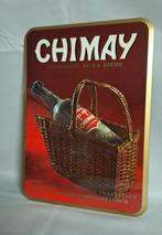 Enseigne publicitaire pour café Chimay bière 1982, Utilisé, Enlèvement ou Envoi, Panneau publicitaire