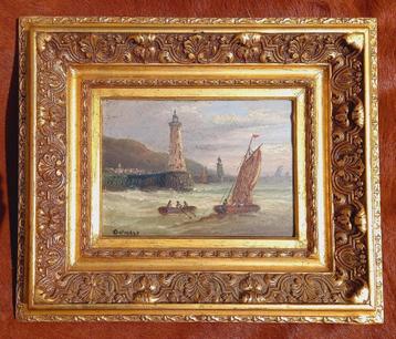 Schilderij op doek, zeilschepen DUMONT beschikbaar voor biedingen