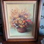 Bloemen schilderij, Antiek en Kunst, Ophalen