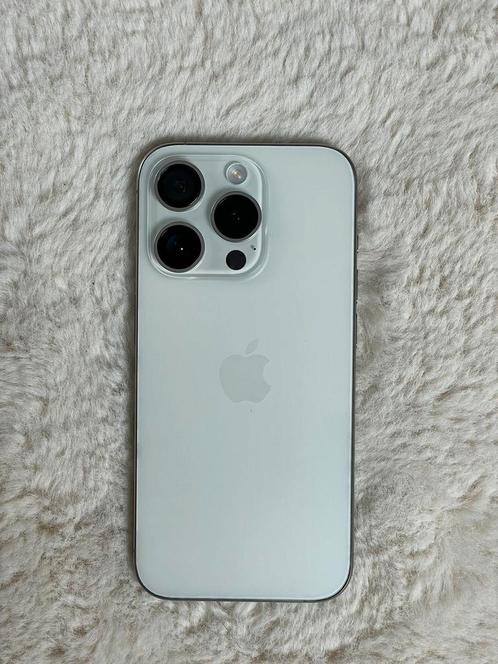 iphone 15 pro, Telecommunicatie, Mobiele telefoons | Apple iPhone, Zo goed als nieuw, 128 GB, iPhone 15 Pro, Wit, Ophalen