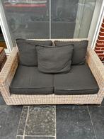 Tuinzetel en tafeltje, Tuin en Terras, Ophalen, Gebruikt, 2 zitplaatsen, Tuinset