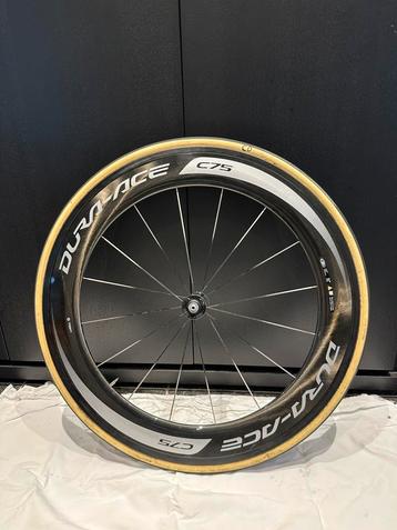 Dura ace c75 carbon voorwiel beschikbaar voor biedingen