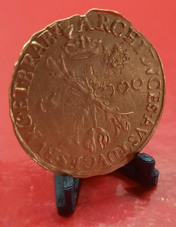 Goud - Dubbele Albertijn 1600 Antwerpen, Postzegels en Munten, Munten | België, Losse munt, Goud, Goud, Ophalen of Verzenden