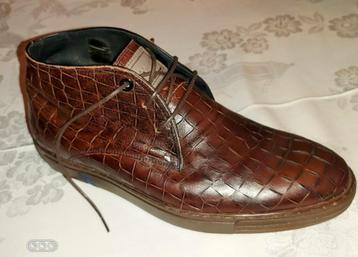 Chaussures Floris van Bommel pour homme, Floris van Bommel, Chaussures à lacets, Comme neuf, Brun