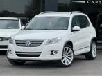 Vw Tiguan 2.0TDI 140ch R-Line int-ext  2010   218.000km, Auto's, Euro 5, Zwart, 4 cilinders, Wit