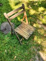 10 vintage klapstoelen, Ophalen, Zo goed als nieuw